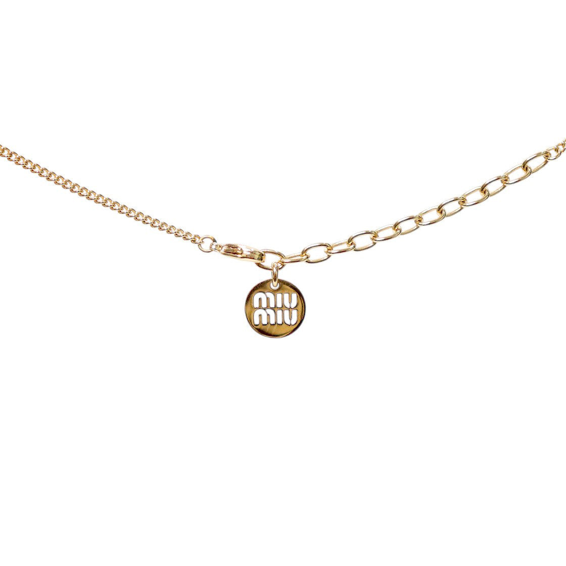 Miu Miu Enamel Necklace