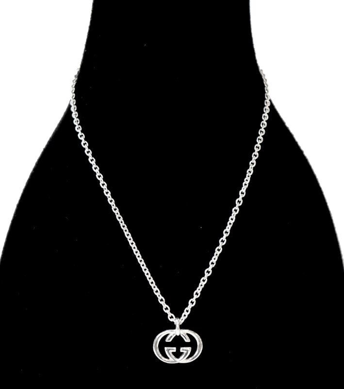 Gucci Interlocking G Silver Necklace