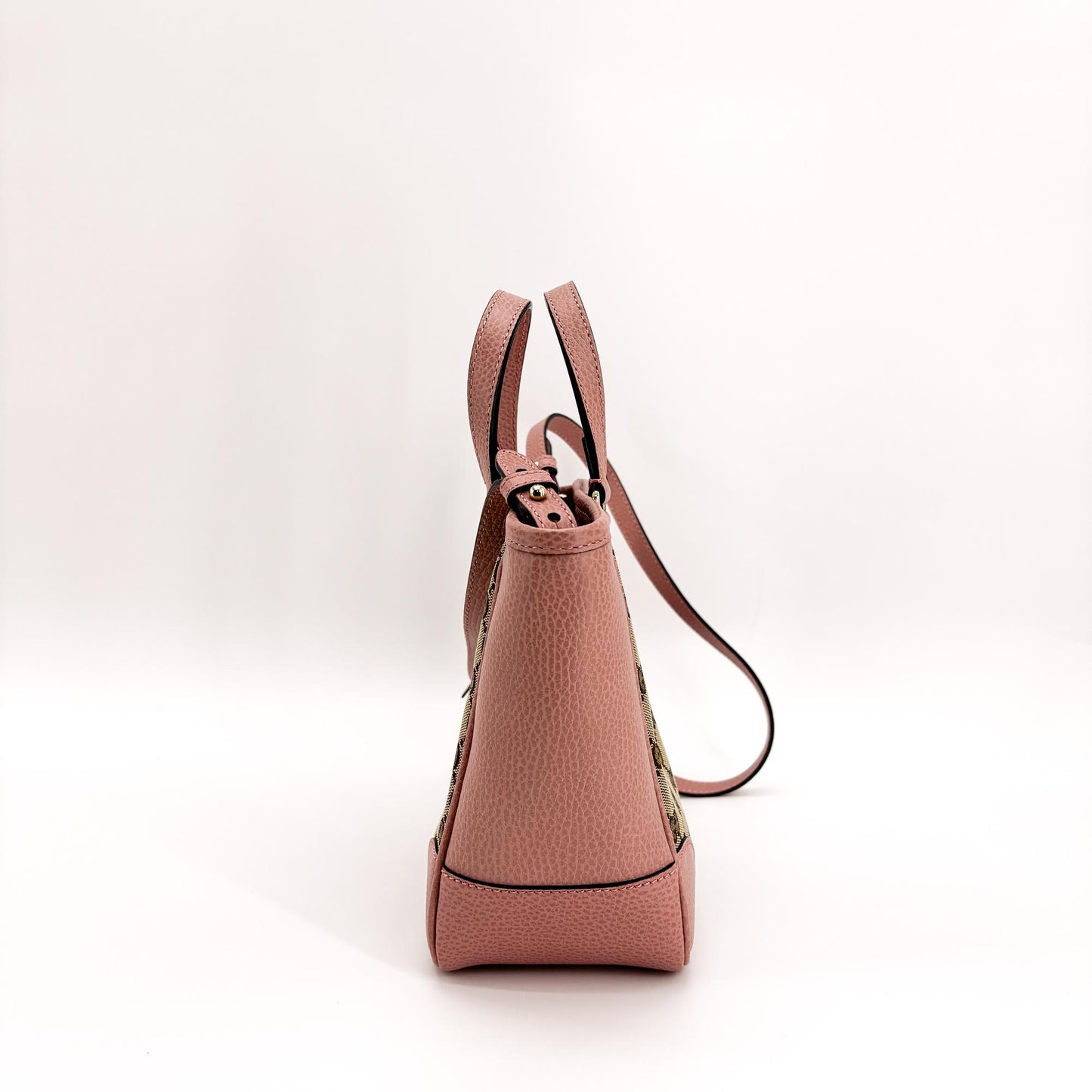 Gucci Bree GG Canvas Small Tote Bag Pink