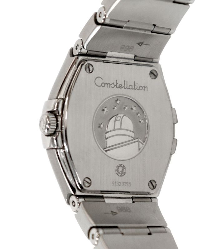 Omega 24mm Steel Diamond 12P Constellation Quartz Watch
