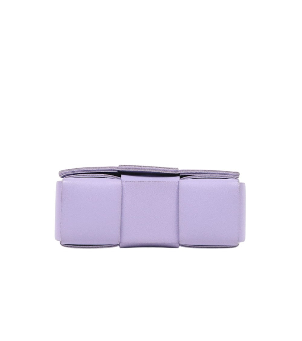 Bottega Veneta Mini Purple Cassette Crossbody Bag