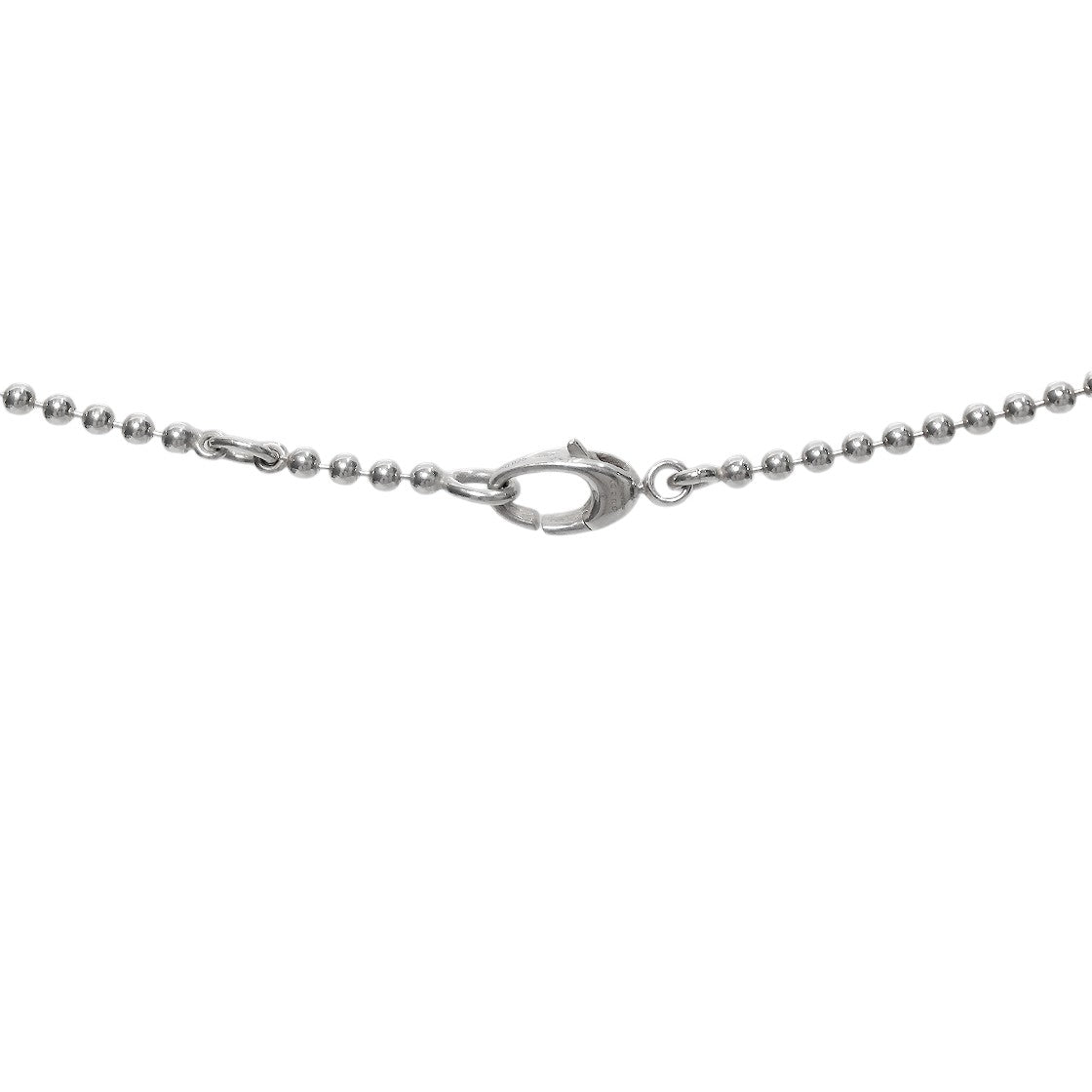 Gucci Heart Interlocking G Silver Necklace