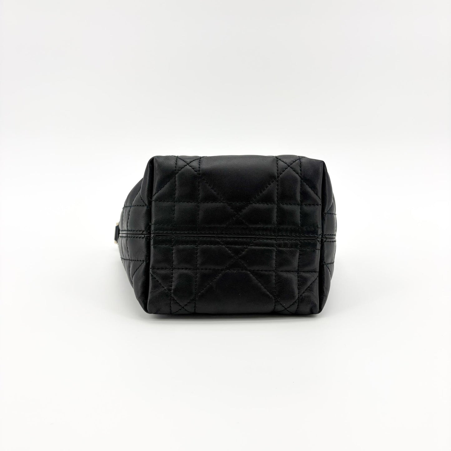 Dior Lady 95.22 Small Bag Black Gold Hardware