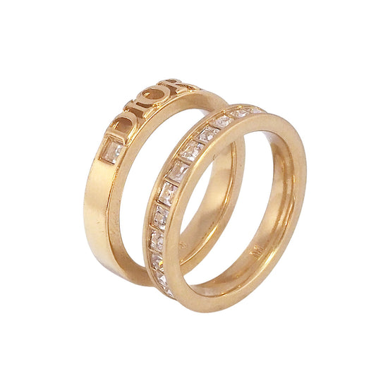Dior R2365WOMCY Evolution Ring Set
