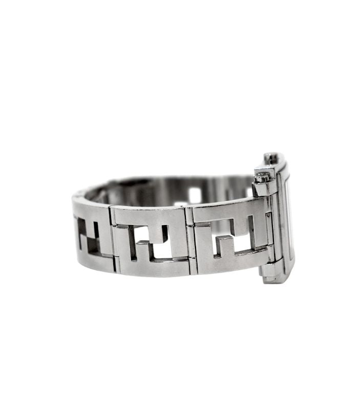 Fendi 30mm Quadrato Steel Quartz Watch