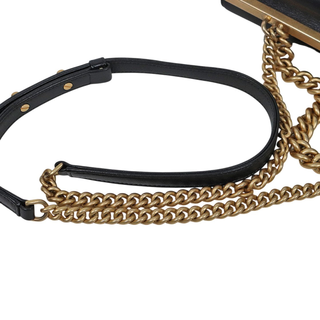 Chanel Black Quilted Chain Shoulder Bag