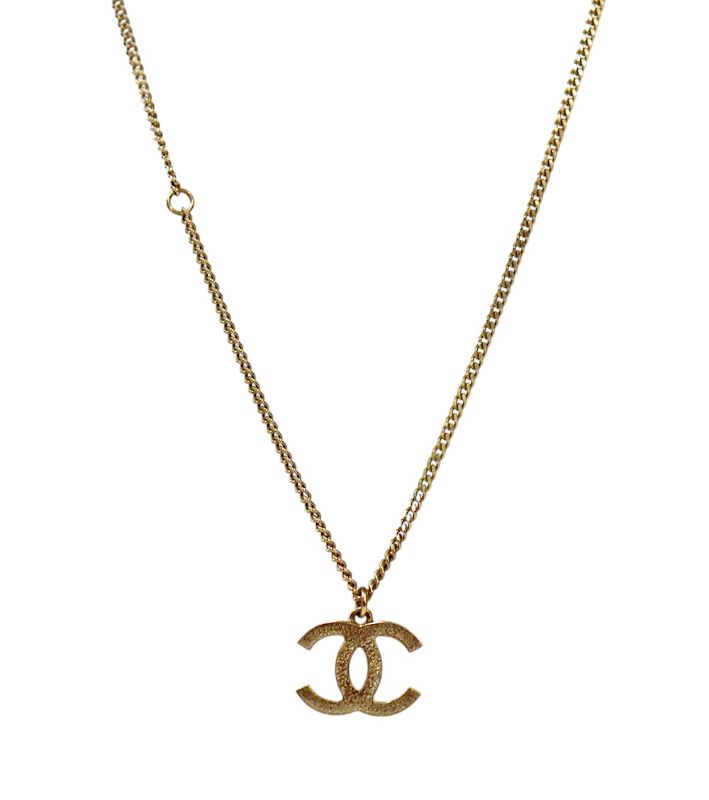 Chanel Rope CC Gold Necklace
