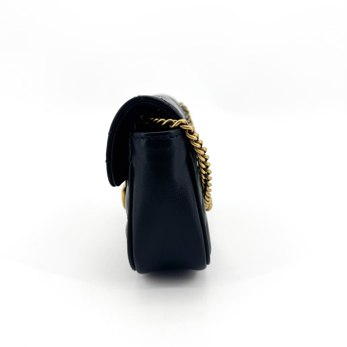 Gucci GG Marmont Matelassé Belt Bag Black