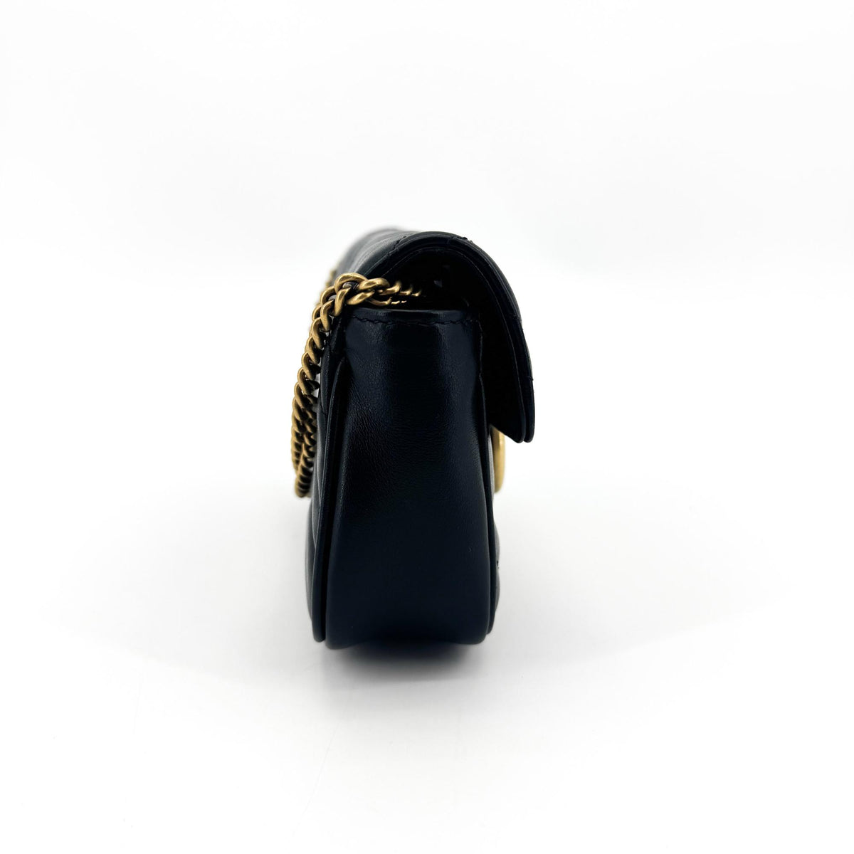 Gucci GG Marmont Matelassé Belt Bag Black