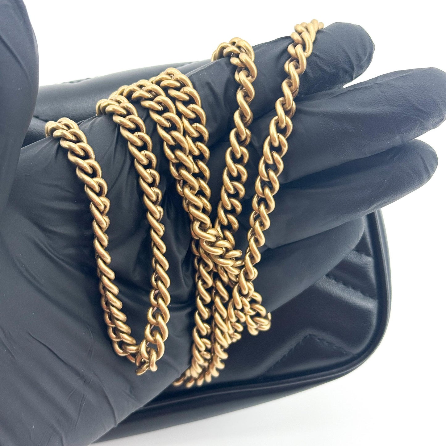 Gucci GG Marmont Matelassé Belt Bag Black
