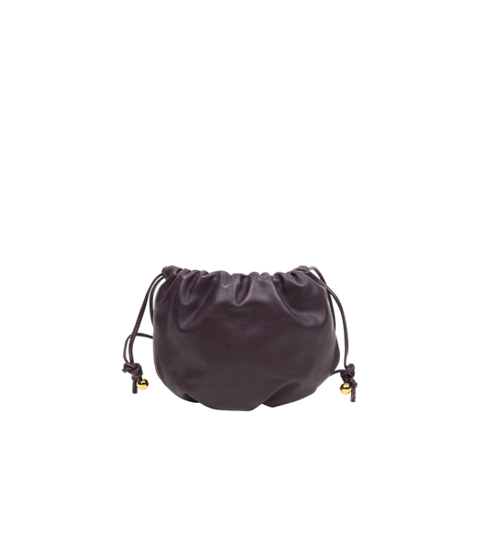 Bottega Veneta Mini Purple Leather Bulb Bag