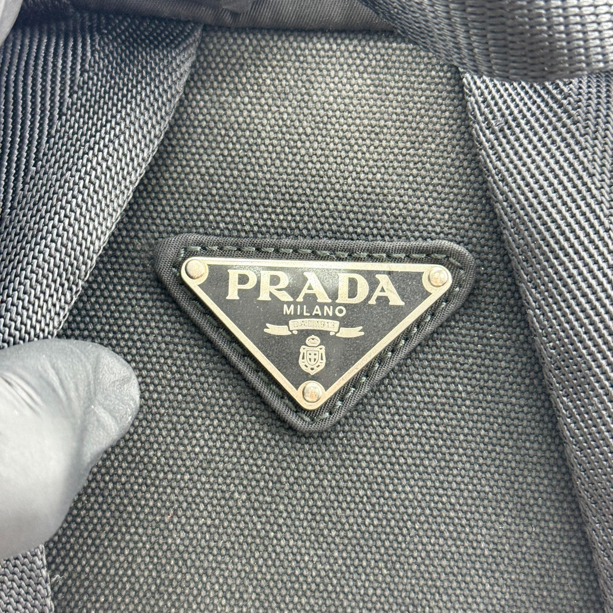 Prada Re-Nylon Backpack Black