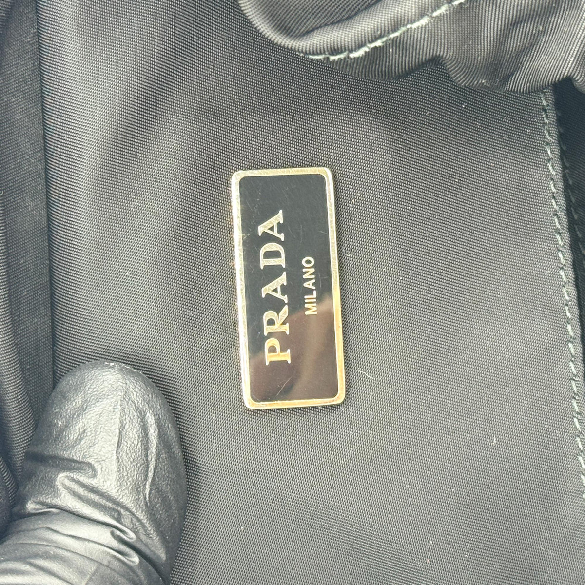 Prada Re-Nylon Backpack Black
