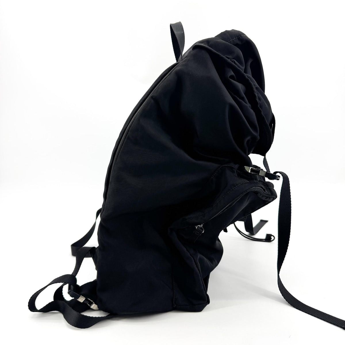 Prada Re-Nylon Backpack Black