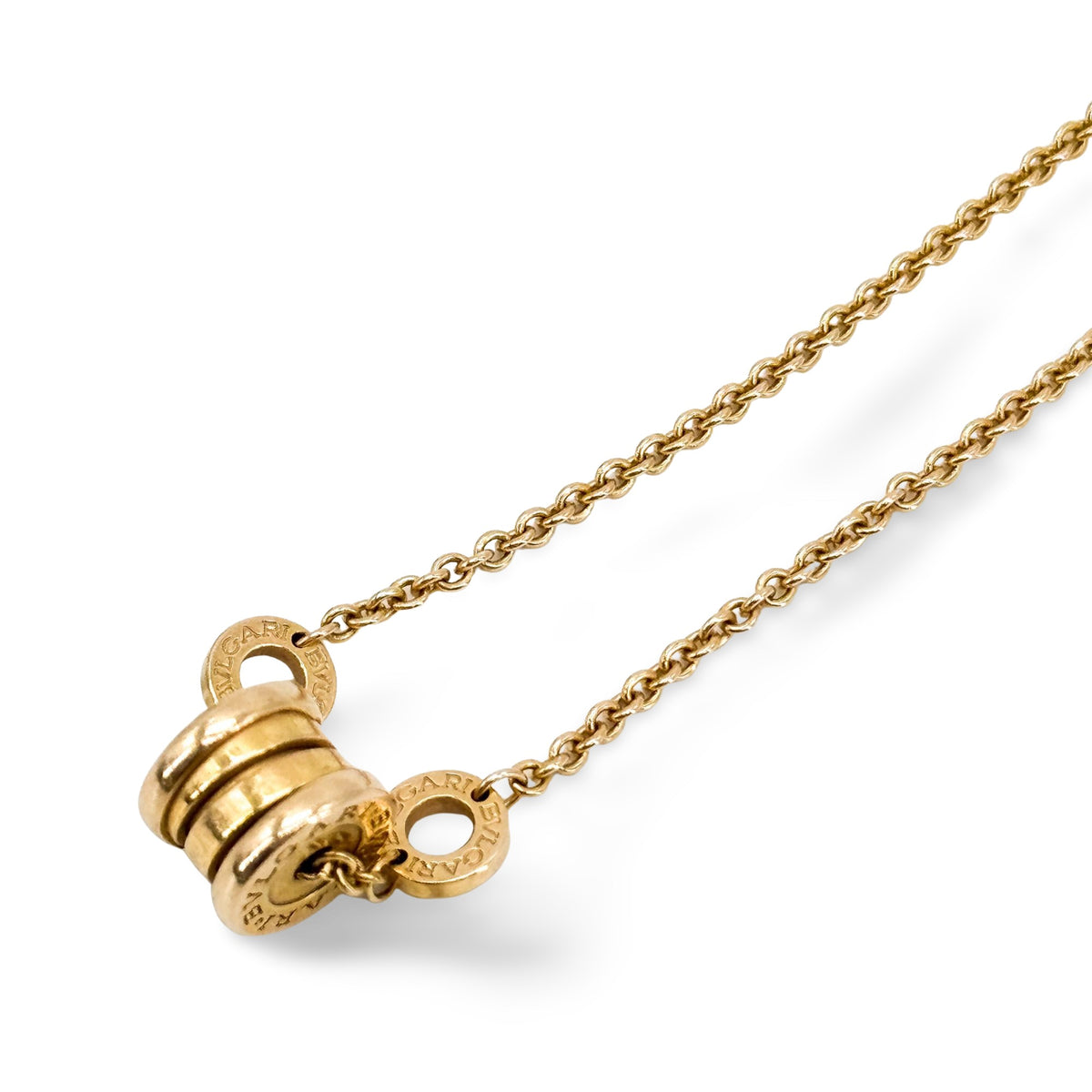 Bulgari B.Zero1 Pendant Necklace Yellow Gold