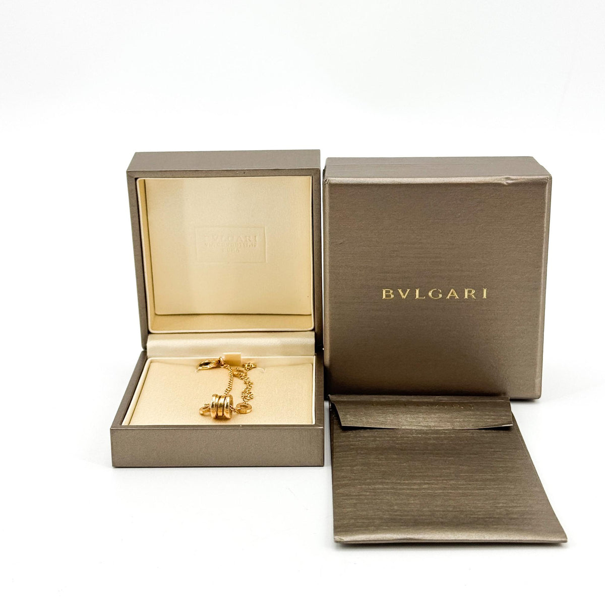 Bulgari B.Zero1 Pendant Necklace Yellow Gold