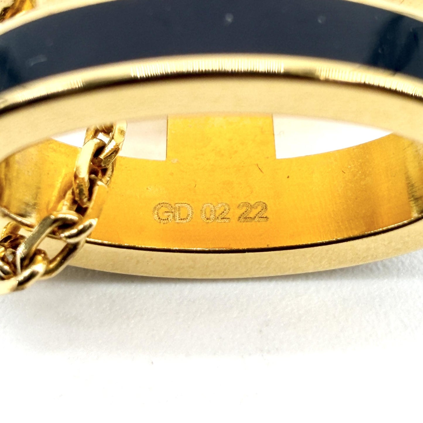 Hermès Pop H Necklace Black Gold Hardware