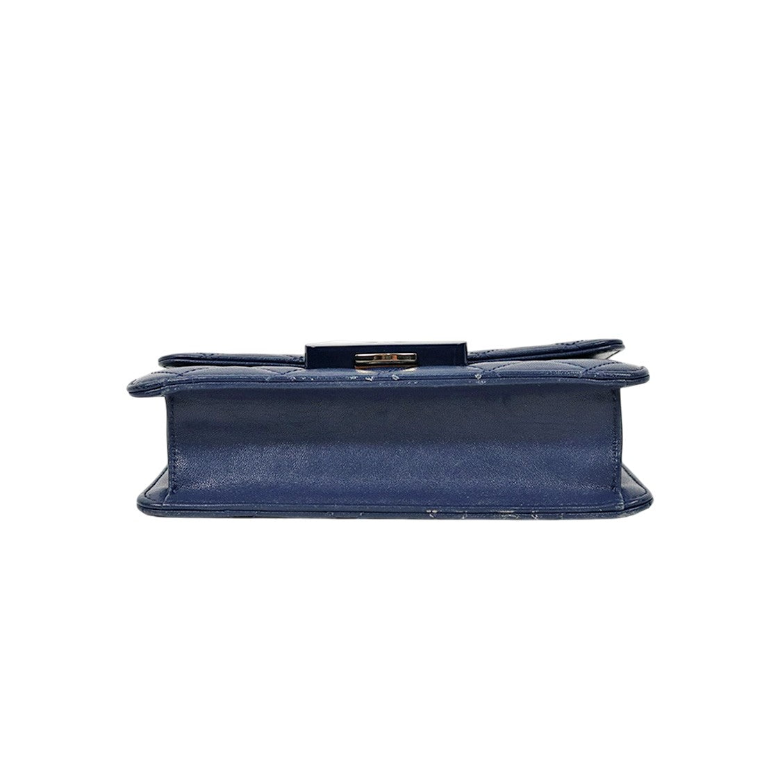 Chanel Navy Beauty Lock Chain Shoulder Bag
