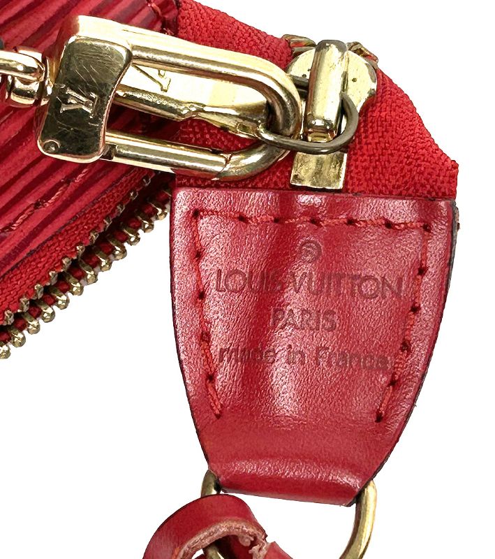 Louis Vuitton Red Epi Pochette
