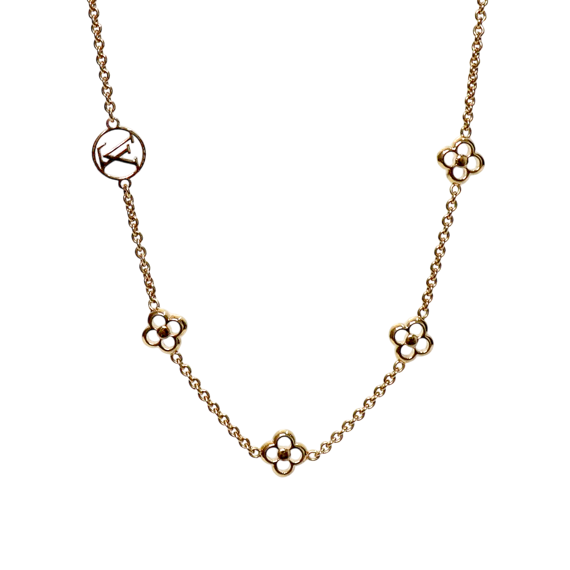 Louis Vuitton Flower Necklace