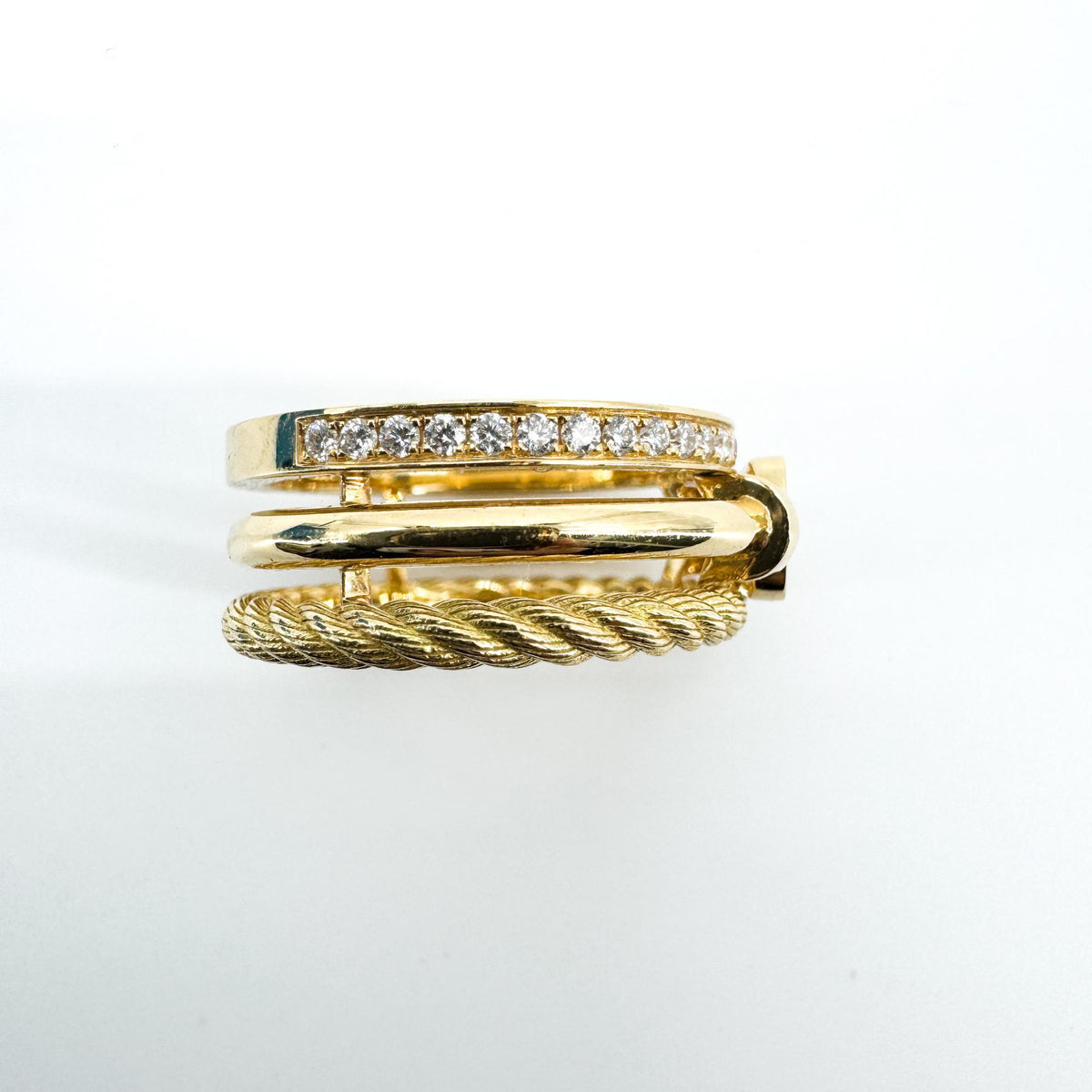 Fred Force 10 Rise Ring 18K Yellow Gold
