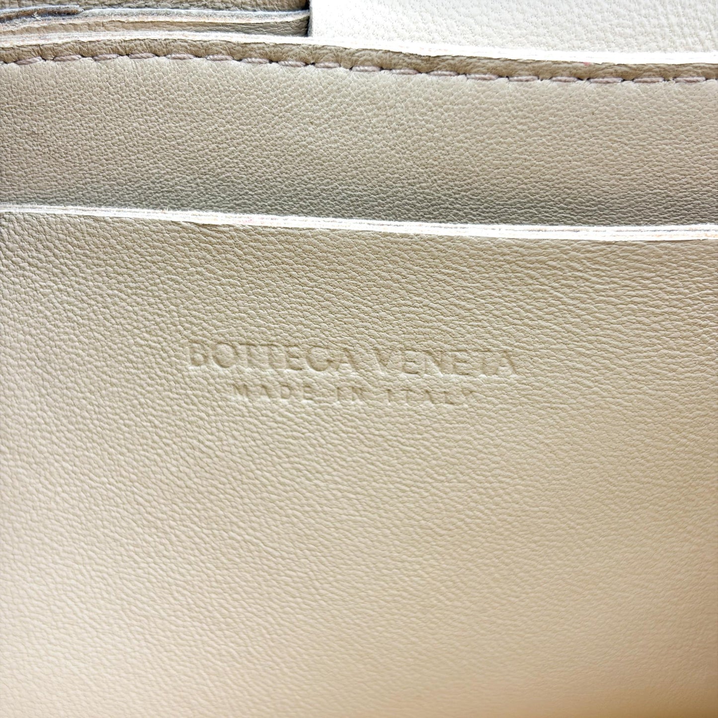Bottega Veneta Cassette Bag Almond