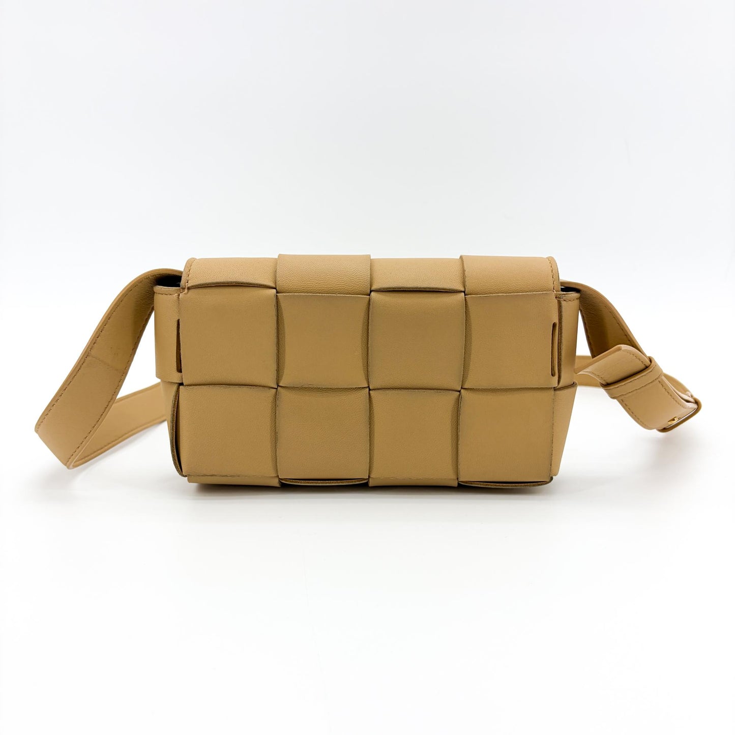 Bottega Veneta Cassette Bag Almond