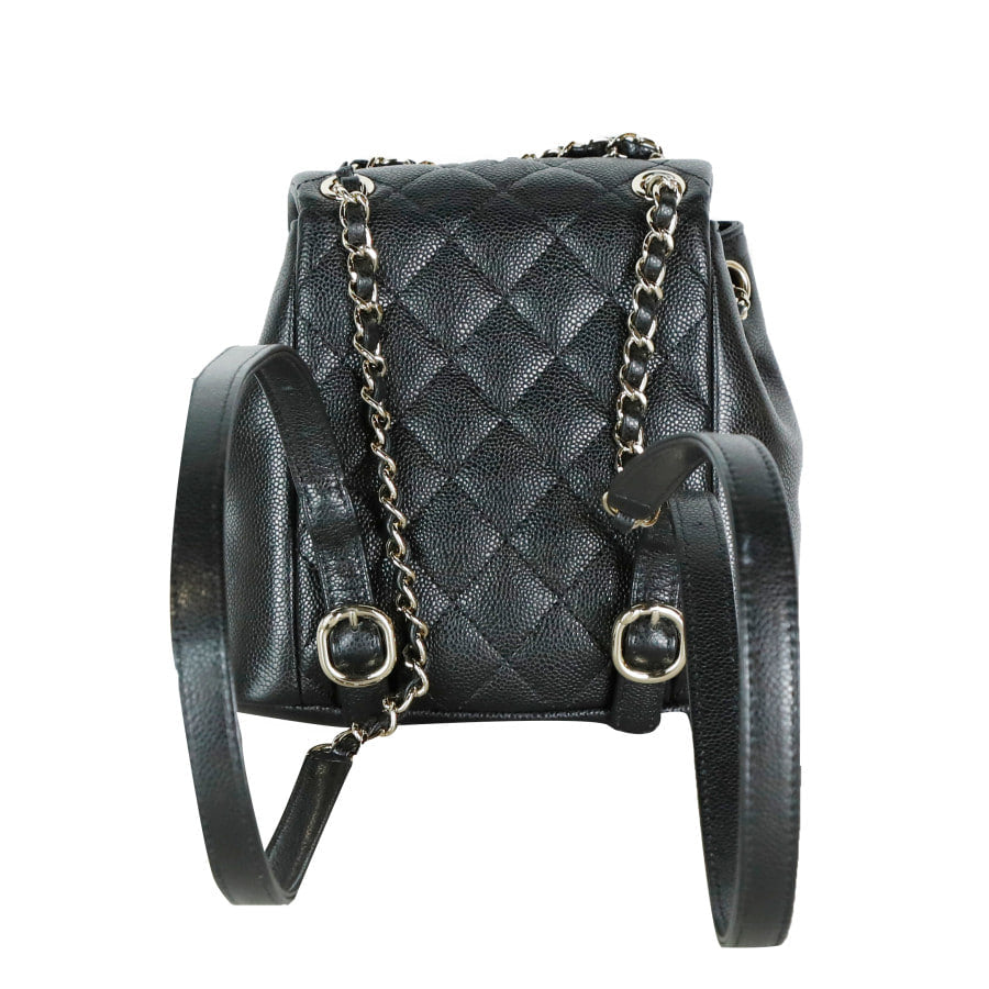 Small Caviar Duma Two-Pocket Backpack AS3787