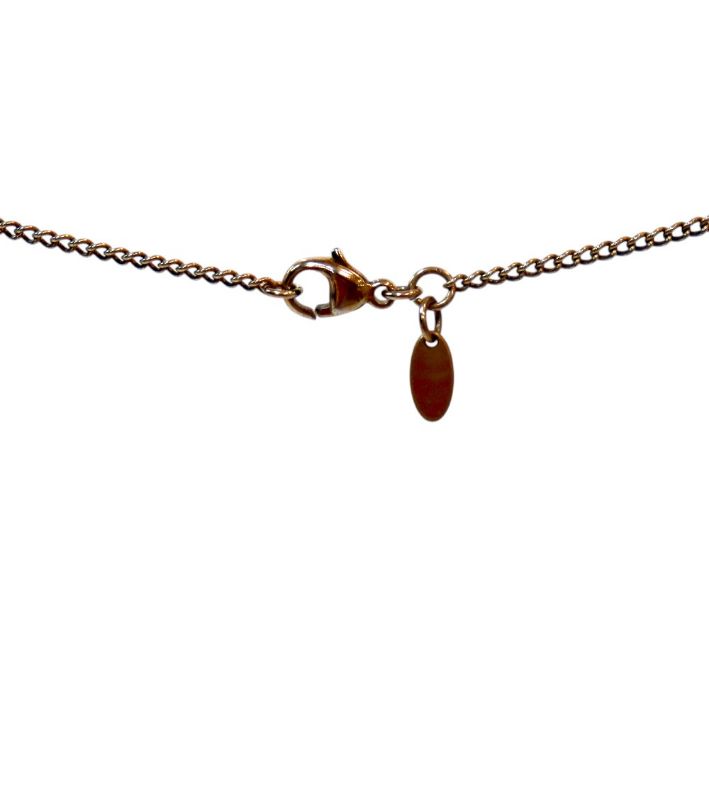 Chanel Beige Cupid CC Gold Necklace