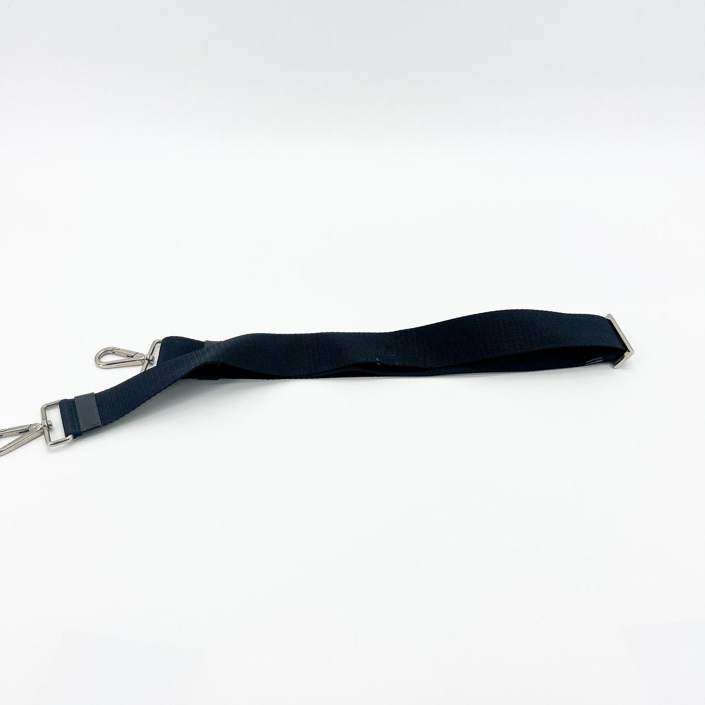 Prada Tessuto Nylon Saffiano Briefcase Black