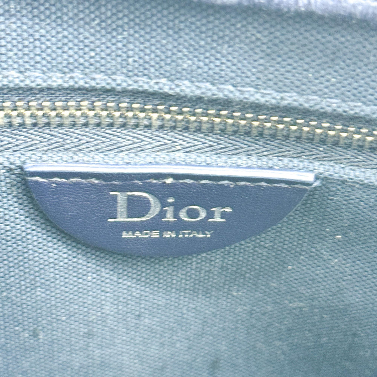 Dior Medallion Lace Embroidery Small Book Tote Bag Navy