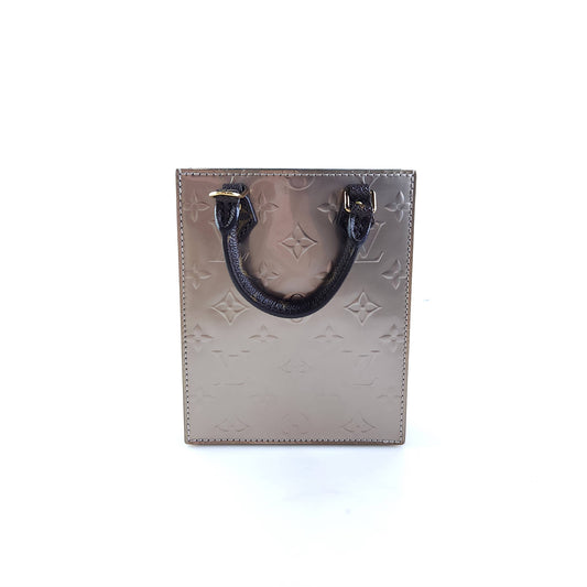 Vernis Monogram Petit Sac Plat Tote Bag Crossbody Bag M90564