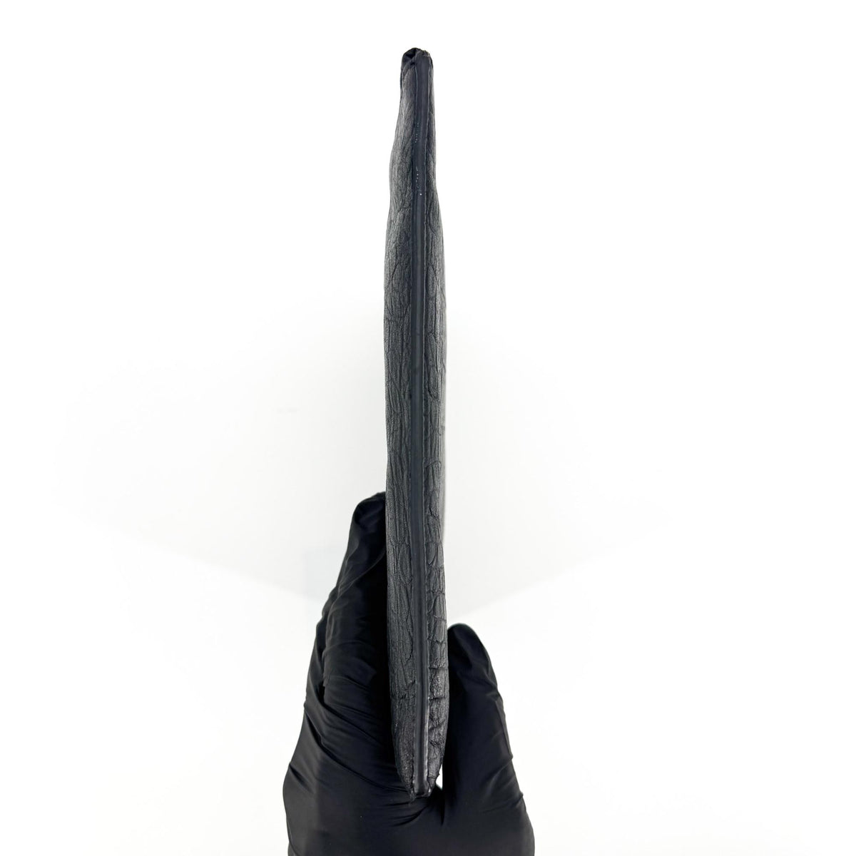 Saint Laurent Monogram Crocodile Embossed Document Holder Black