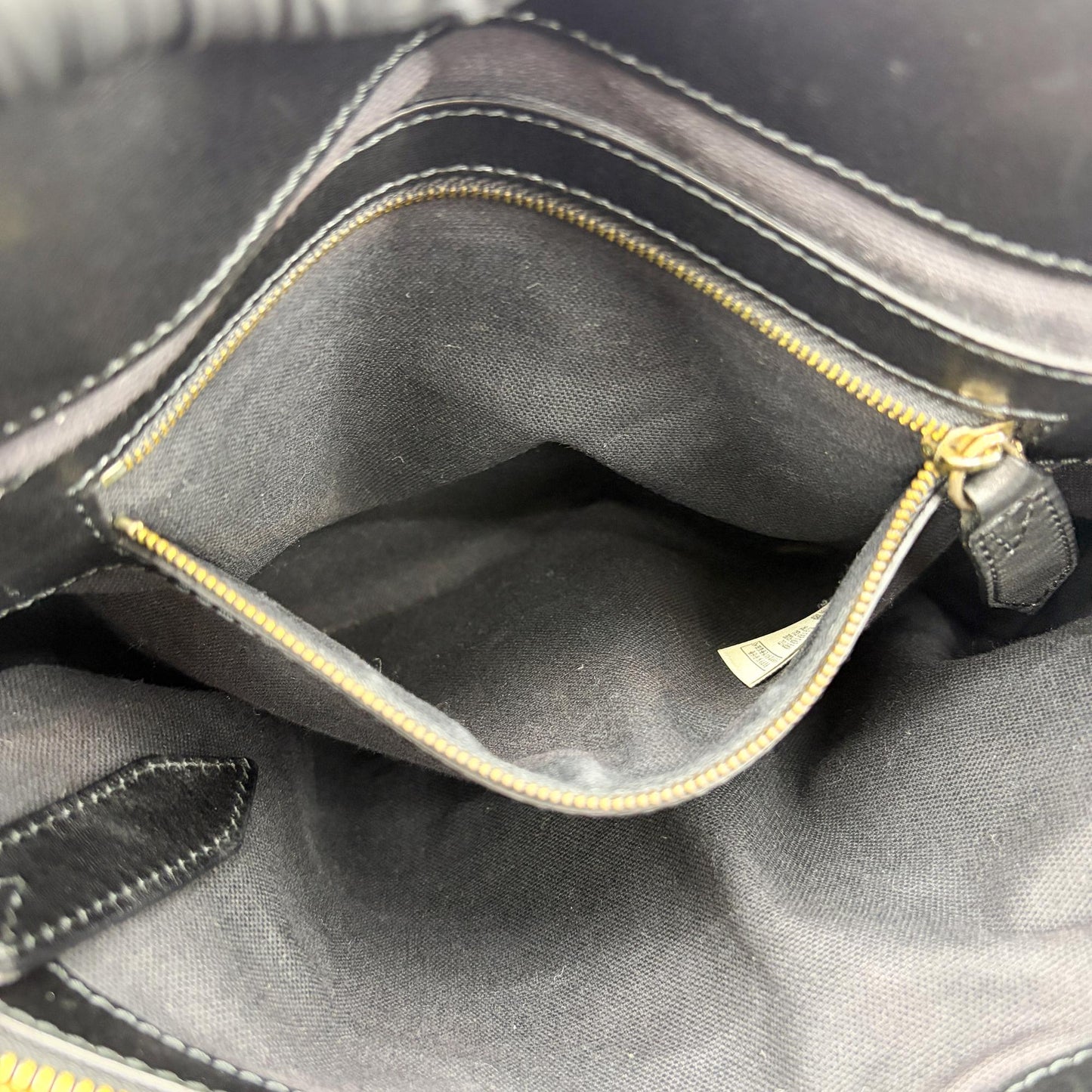 Burberry Medium Haymarket Check Buckle Hobo Bag Beige Black