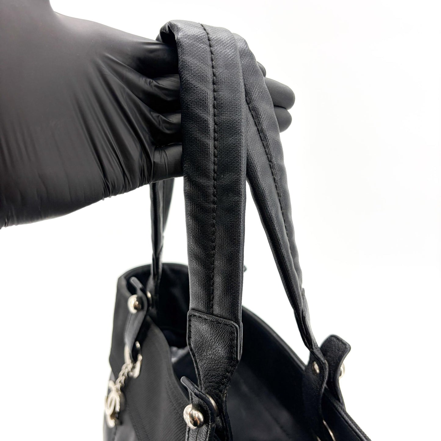 Chanel Paris Biarritz Tote Bag PM Black