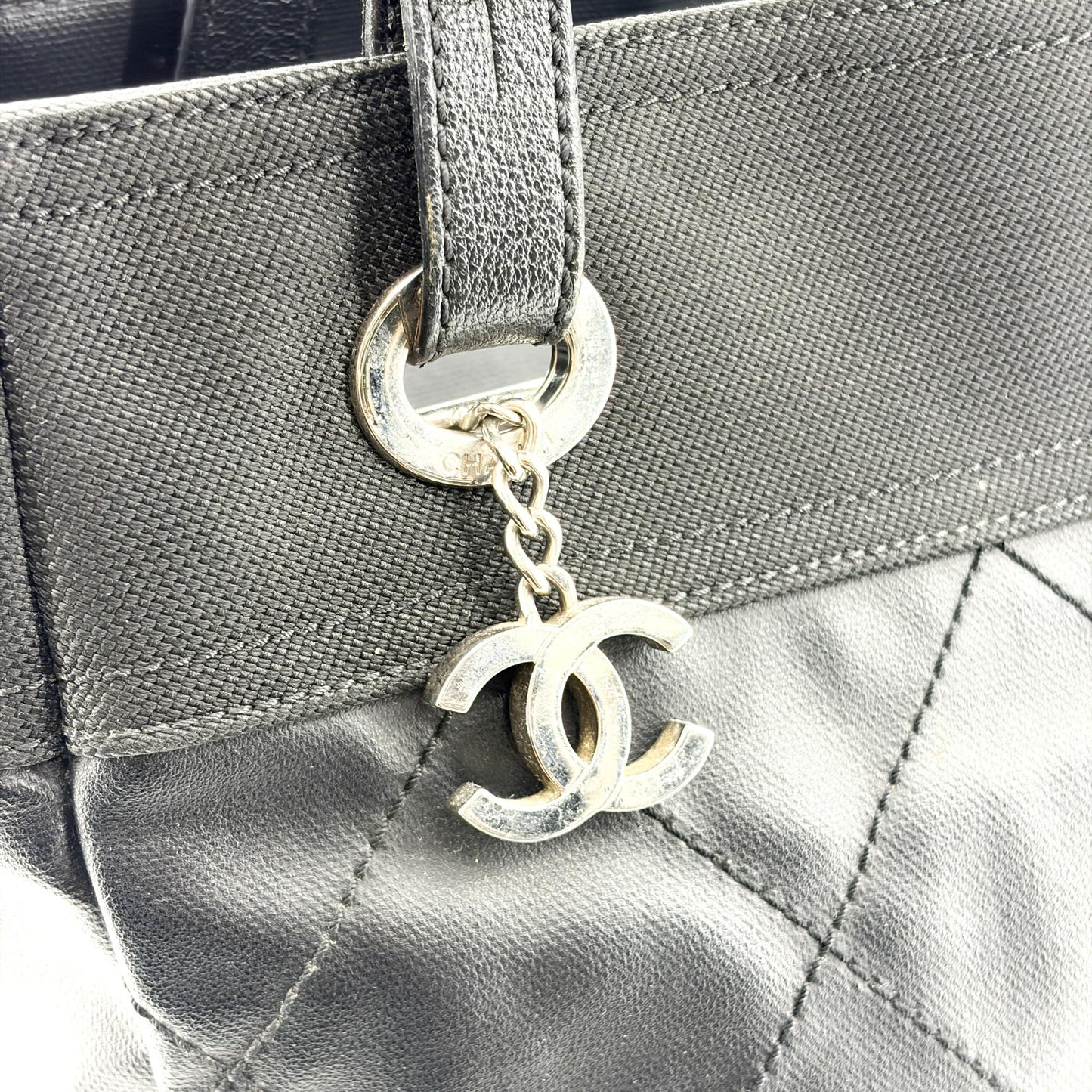 Chanel Paris Biarritz Tote Bag PM Black