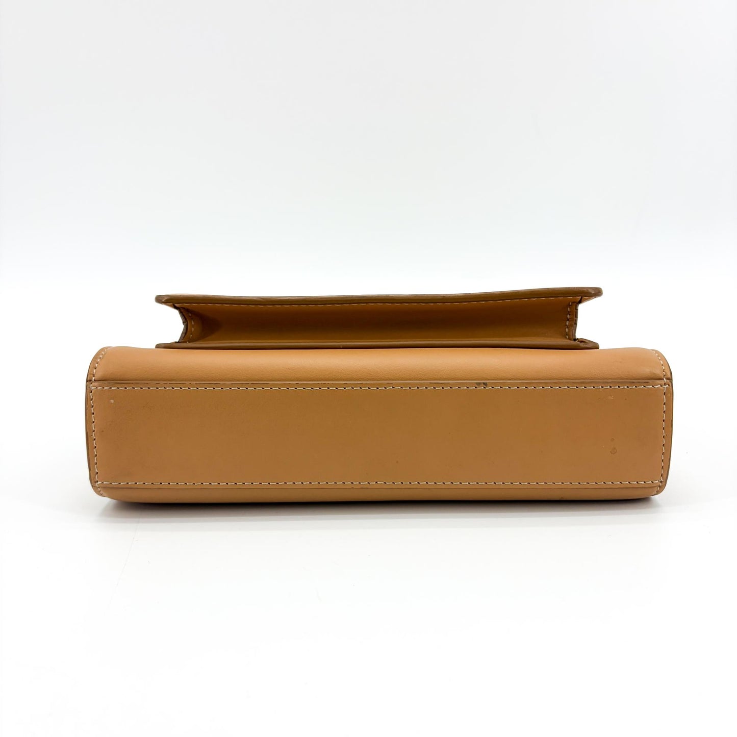 Burberry Leather Mini Pocket Bag Brown