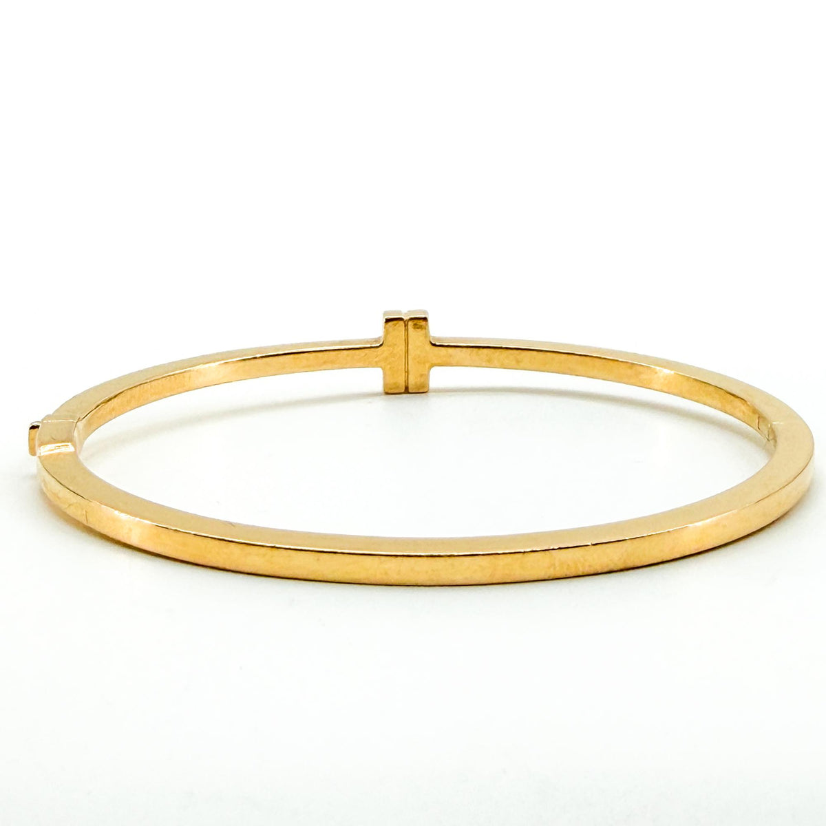 ティファニー T トゥー ヒンジ バングル 18K イエローゴールド ダイヤモンド