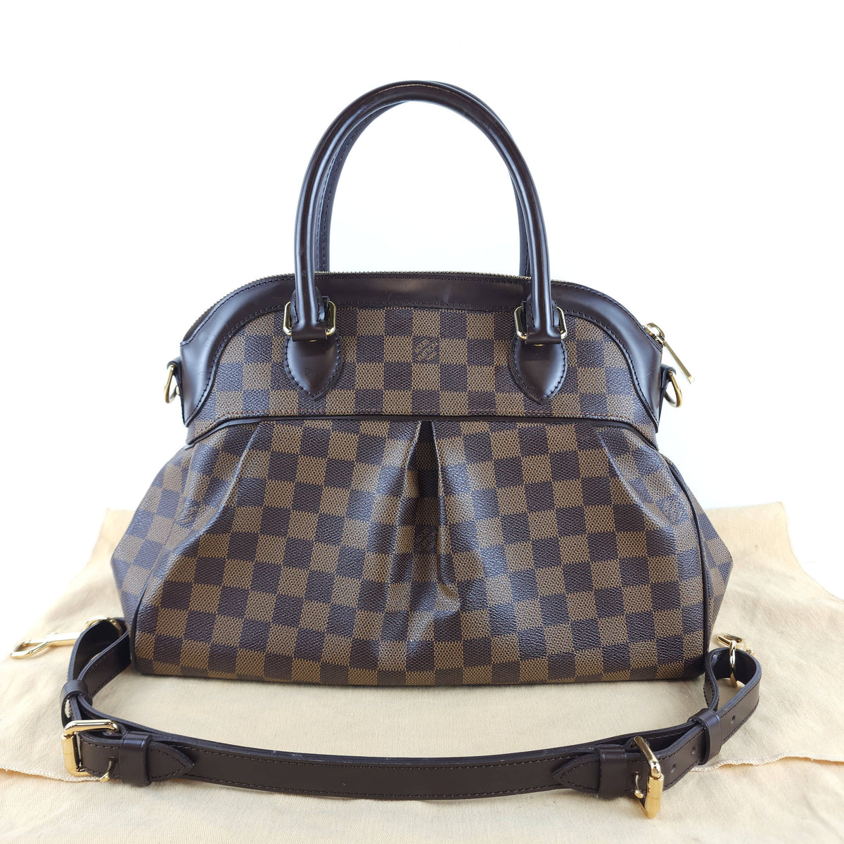 PM Damier Trevi Tote Bag Shoulder Bag N51997
