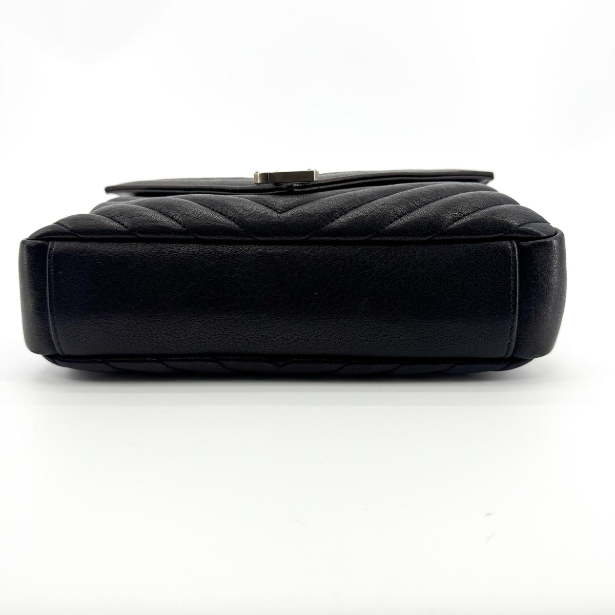 Saint Laurent Medium College Top Handle Bag Black
