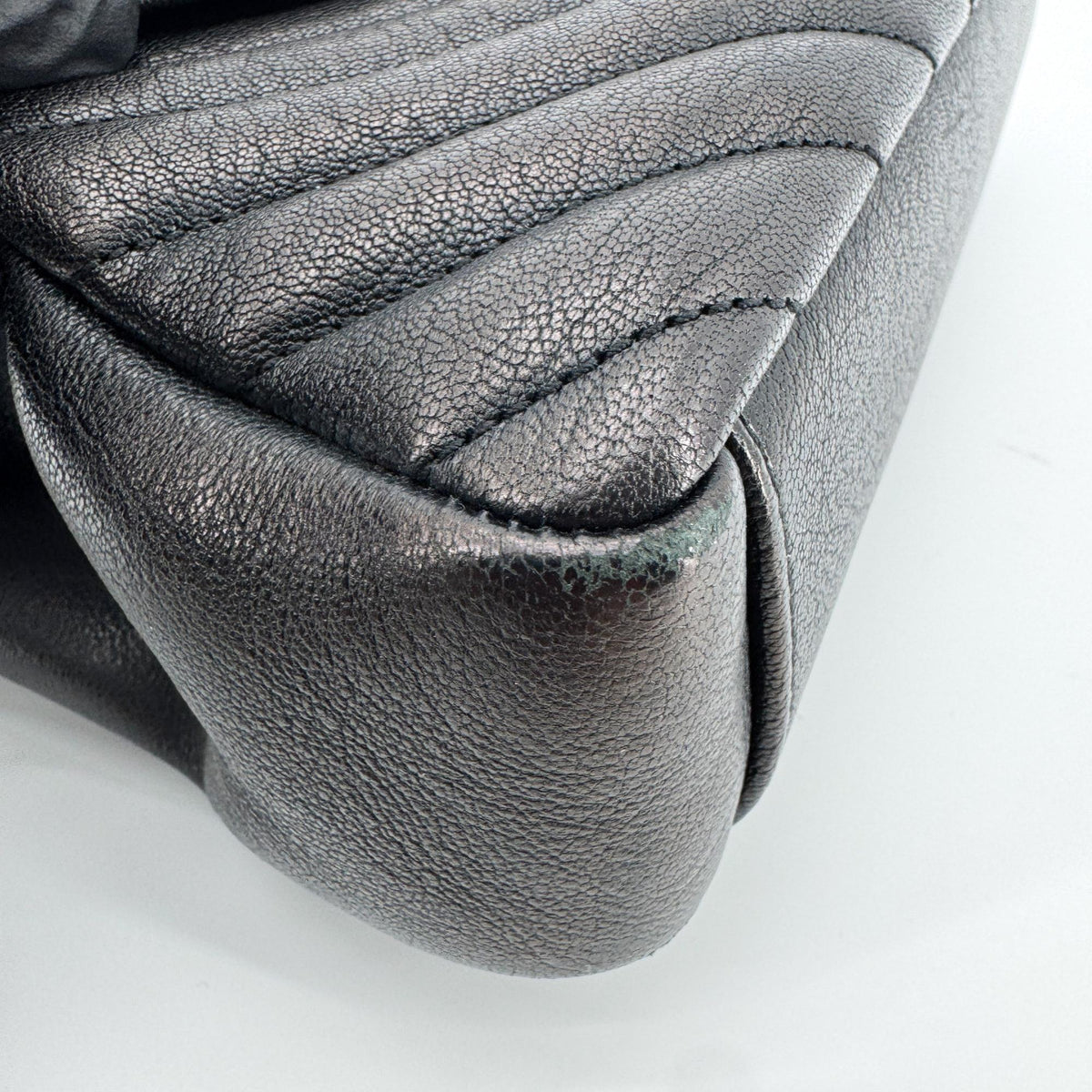 Saint Laurent Medium College Top Handle Bag Black