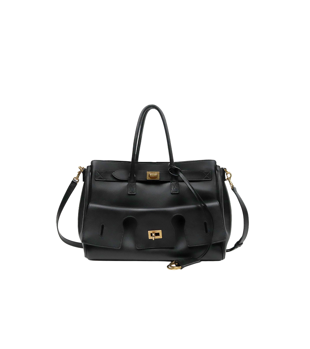 Balenciaga Black Small Bel-Air Carryall