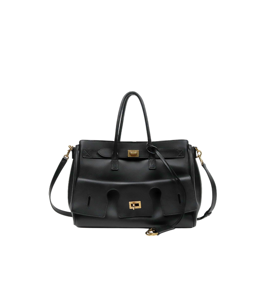 Balenciaga Black Small Bel-Air Carryall