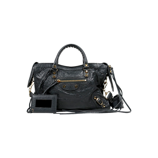 Balenciaga Gray Motor Bag