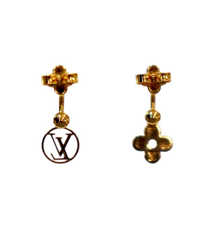 Louis Vuitton Blooming Gold Earrings