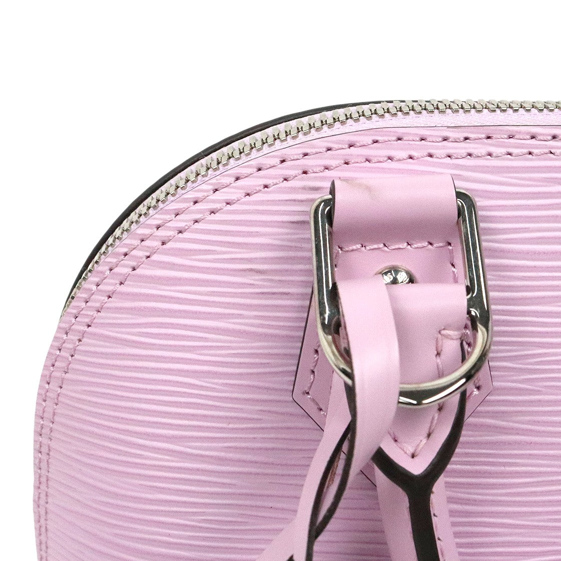 Louis Vuitton Light Pink Epi Alma BB