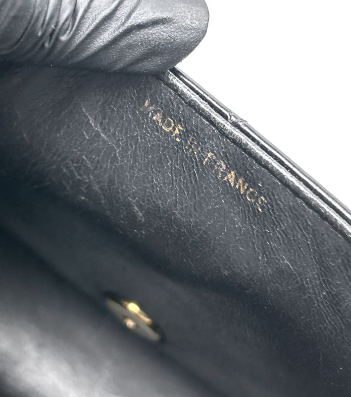 Chanel Black Patent Diana Shoulder Bag