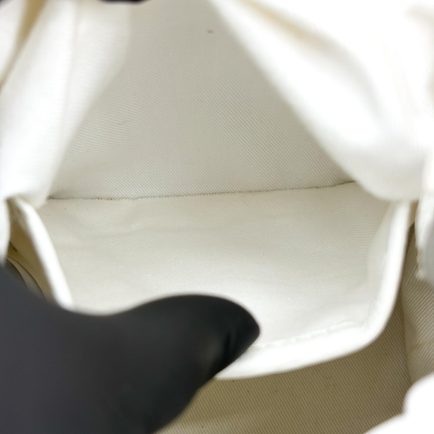 Maison Margiela 5AC Bucket Bag Micro White