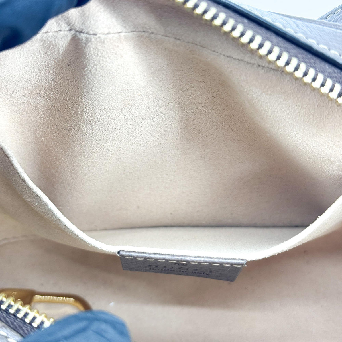 Gucci Ophidia GG Mini Crossbody Bag Beige Ebony