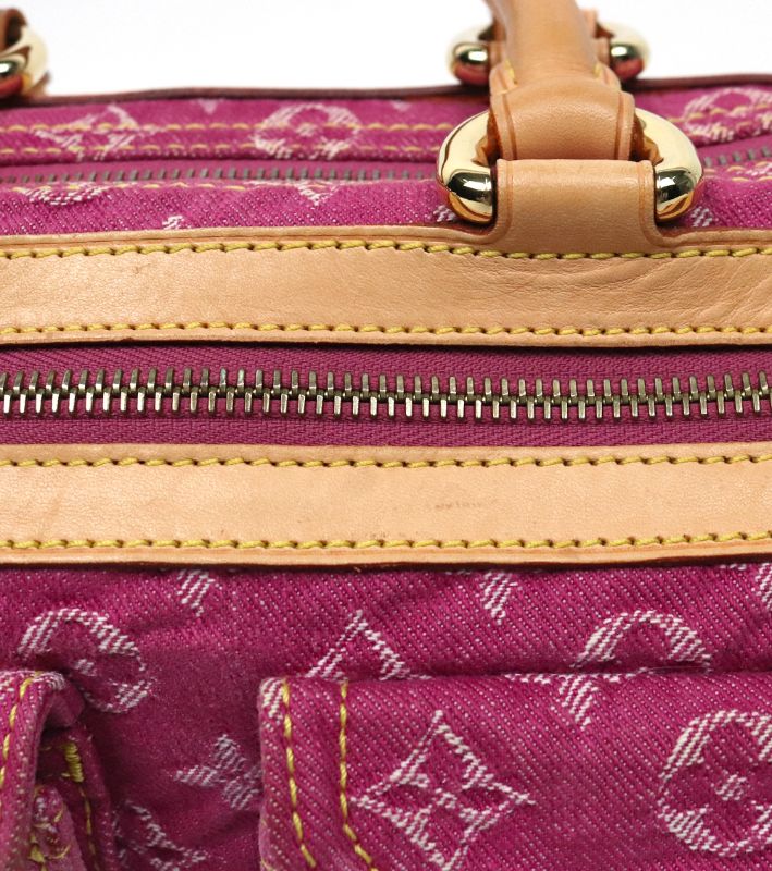 Louis Vuitton Pink Denim Neo Speedy